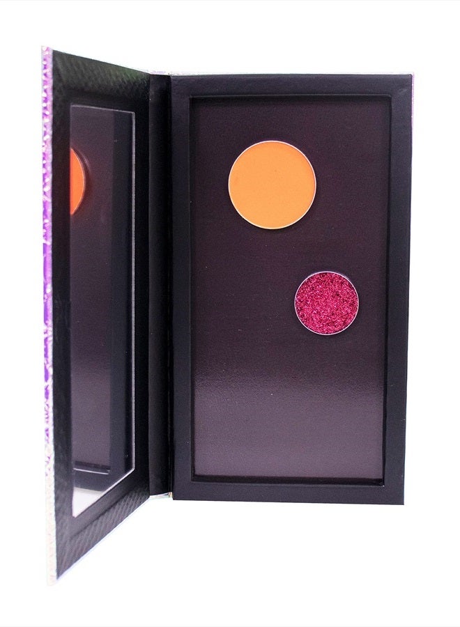 SZDYM Mermaid Empty Magnetic Palette, Fish scale Empty Magnetic Palette for Highlighters Eyeshadows Lipstick Blush Powder Rectangle Large size (Fish Scales) - Image 4