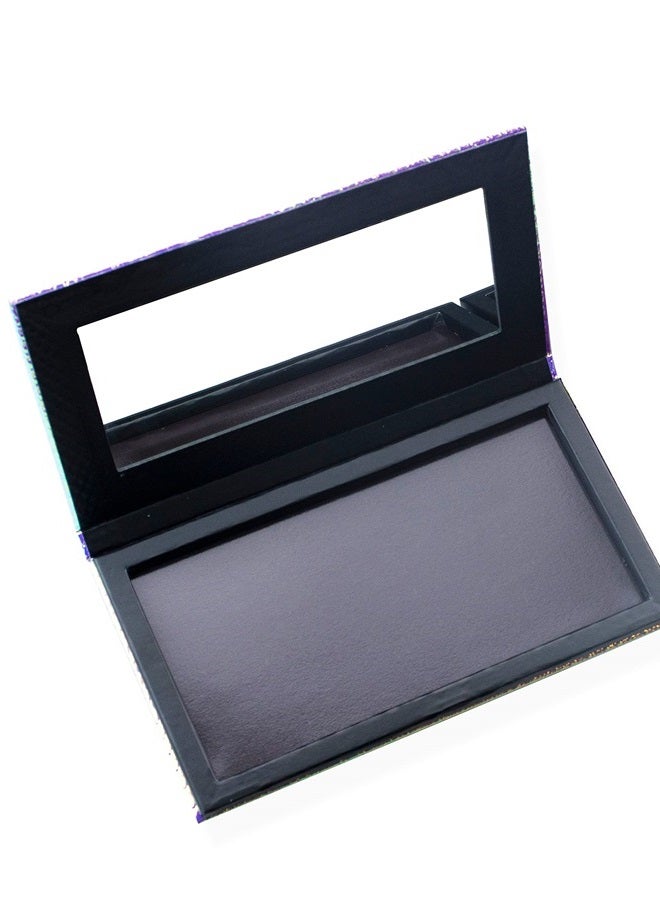 SZDYM Mermaid Empty Magnetic Palette, Fish scale Empty Magnetic Palette for Highlighters Eyeshadows Lipstick Blush Powder Rectangle Large size (Fish Scales) - Image 5