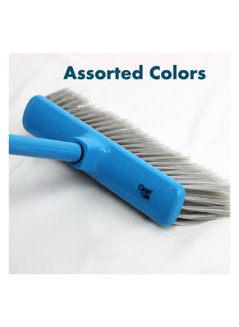 Clean and Care Clean and Care Cleaning Set Combo Indoor Broom Wiper Squeegee Spin Mop All with Iron Stick Long Handle for Home Kitchen Office Assorted color  - Image 3