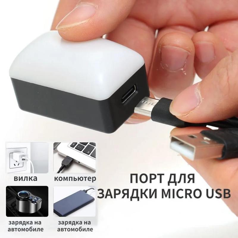Magnetic Dual-Sided Fill Light: 3 Adjustable Color Tones 6 Brightness Levels - Durable ABS PCBA Materials Portable Light for Mobile Photography - Image 4