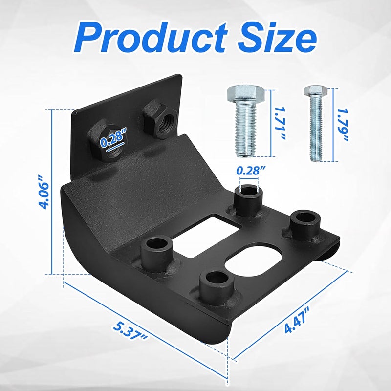 MULAN Cradle Kit Mount Frame Bracket for Kawasaki KLX110 and Suzuki DRZ110 - Black - Image 2