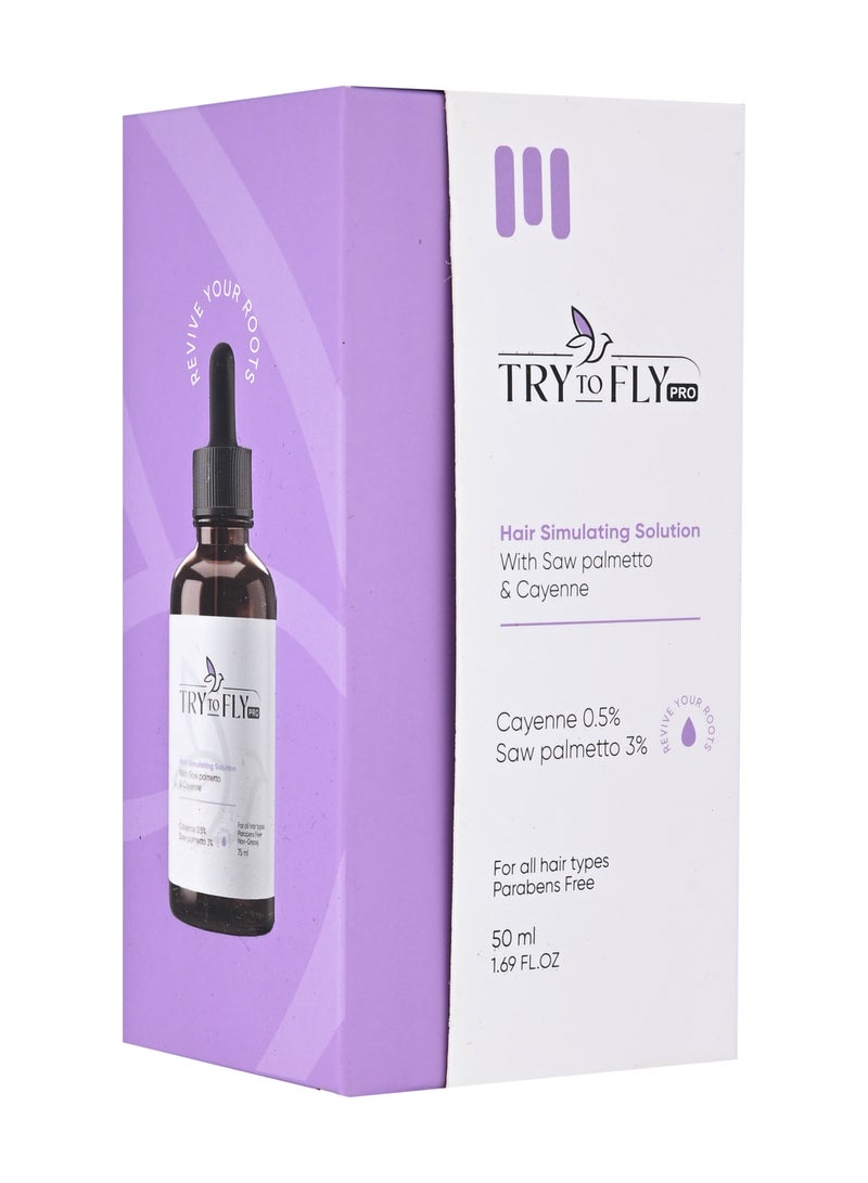 TrytoFly hair solution with Sawpalmetto& Cayenne - Image 1