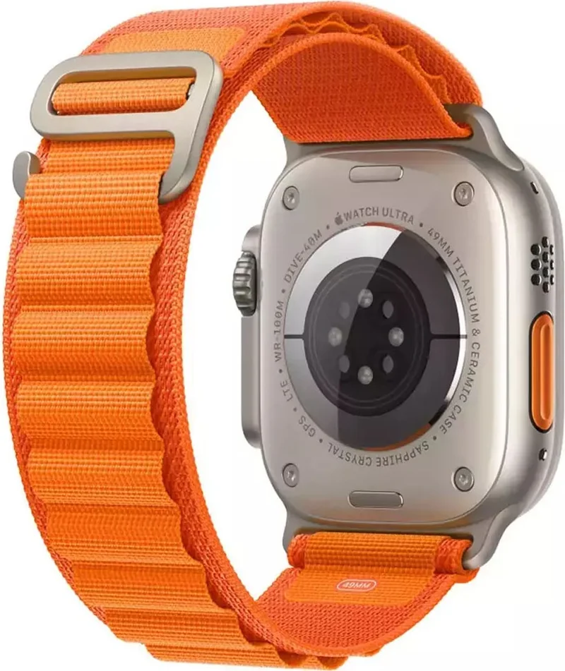فورزاكاس Apple Watch 7 41MM Compatible Hook Fabric Strap - FC268