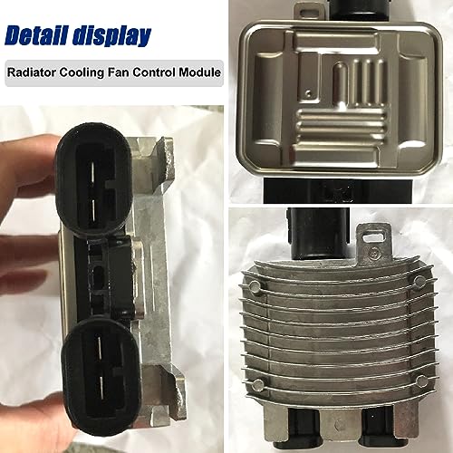 ATNVIDSG 940009402 7T438C609BA 940004204 Radiator Cooling Fan Control Module Compatible with Ford Mondeo S-Max Galaxy Transit Volvo S80 S60 V40 V70 XC60 XC70 Freelander 2 Range Rover Evoque - Image 4