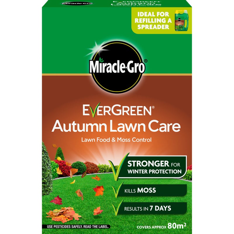 Miracle-Gro Autumn Lawn Care, Lawn Food & Moss Control, 80 m2 - Image 1