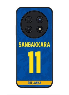 Stylizedd Rugged Black edge case for Huawei nova 12i 4G, Slim fit Case Flexible Anti Drop TPU Gel Thin Cover - Team Sri lanka Kumar Sangakkara, Jersey No 11  - Image 1