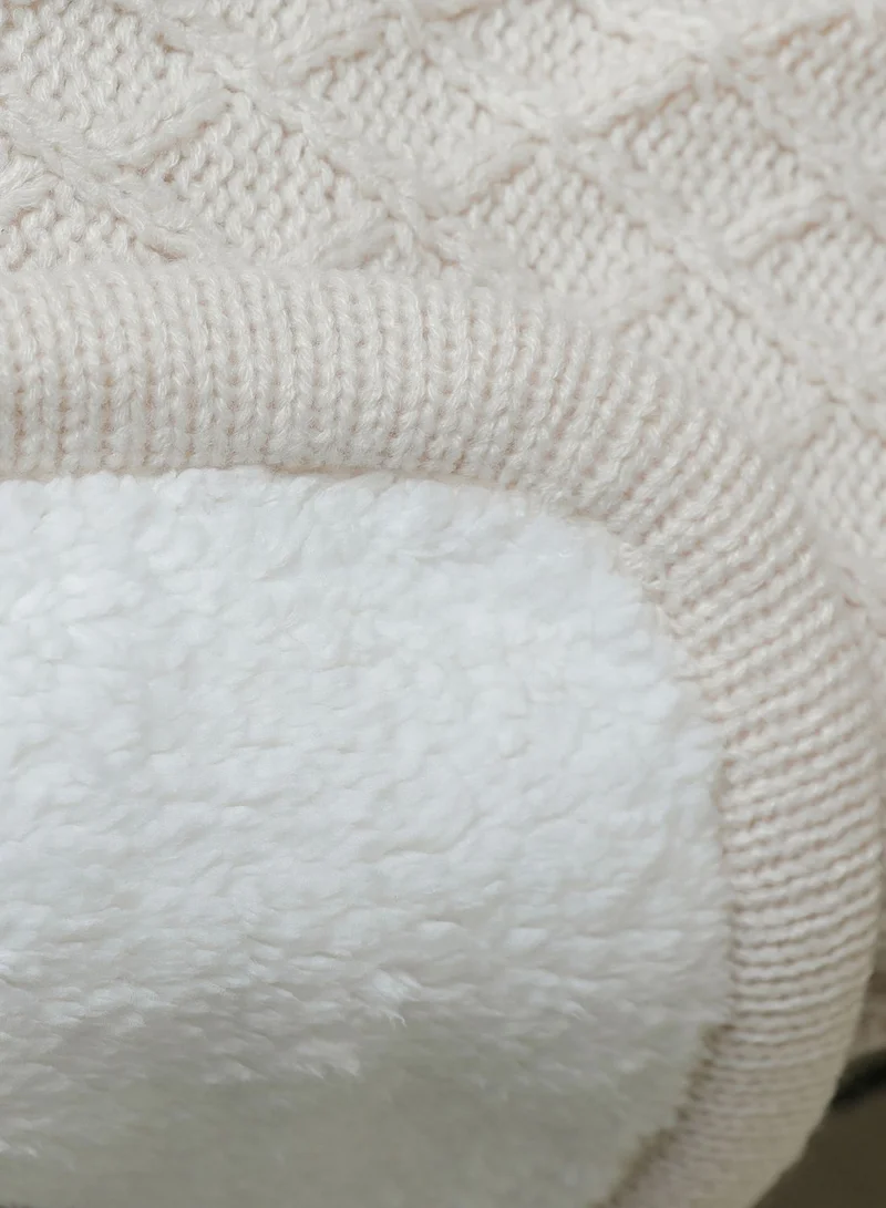 AURORA Knitted Blanket 127 X 152Cm