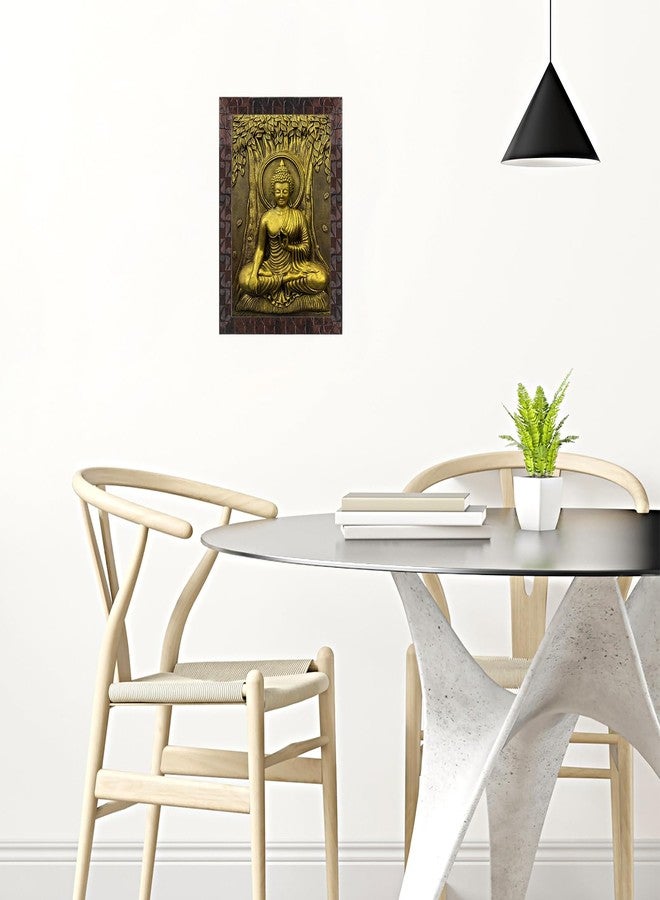 Indianara Goutam Buddha Painting With Frame 13 Inches X 10 Inches - Image 3