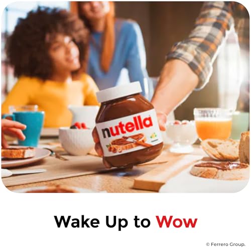 Nutella Hazelnut Spread With Cocoa For Breakfast, 2 Pack, 22.9 Oz Per Jar - Image 4
