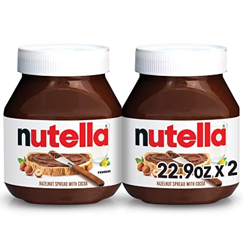Nutella Hazelnut Spread With Cocoa For Breakfast, 2 Pack, 22.9 Oz Per Jar - Image 1