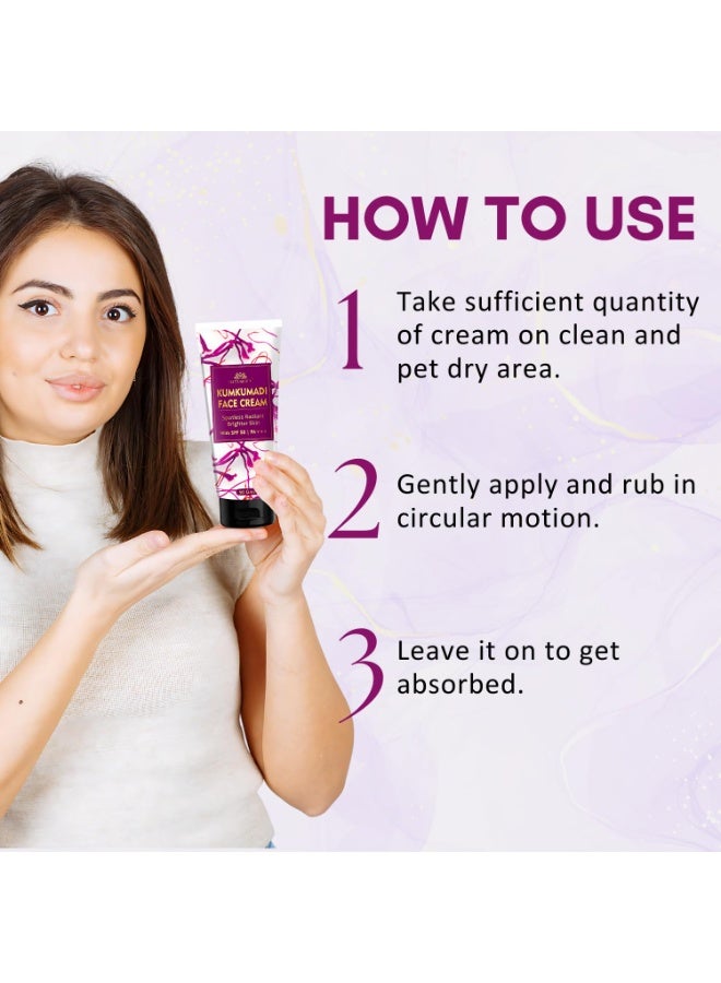INTIMIFY Kumkumadi Face Cream ,Suits all Skin Types 50 gm - Image 3
