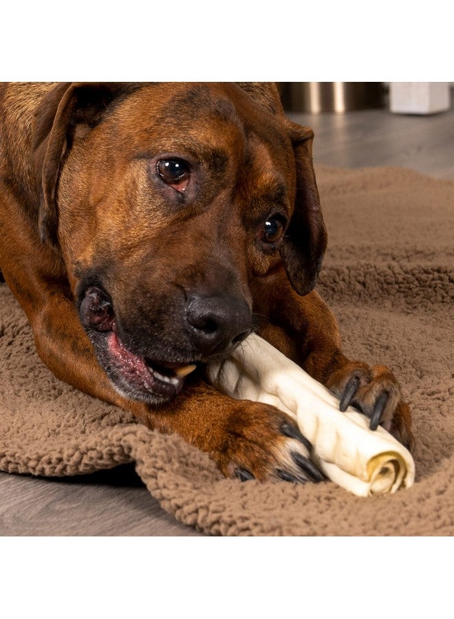 Pet Factory American Beefhide 7" Rolls Dog Chew Treats - Natural Flavor, 4 Count/1 Pack - Image 2