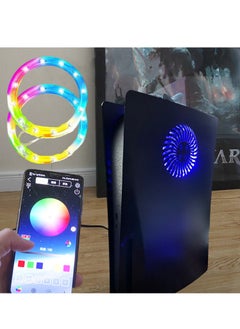 Generic PS5 LED Strip Gaming Ambient Light RGB Multicolor Marquee Light Digital Edition Universal DIY Game Light  - Image 2