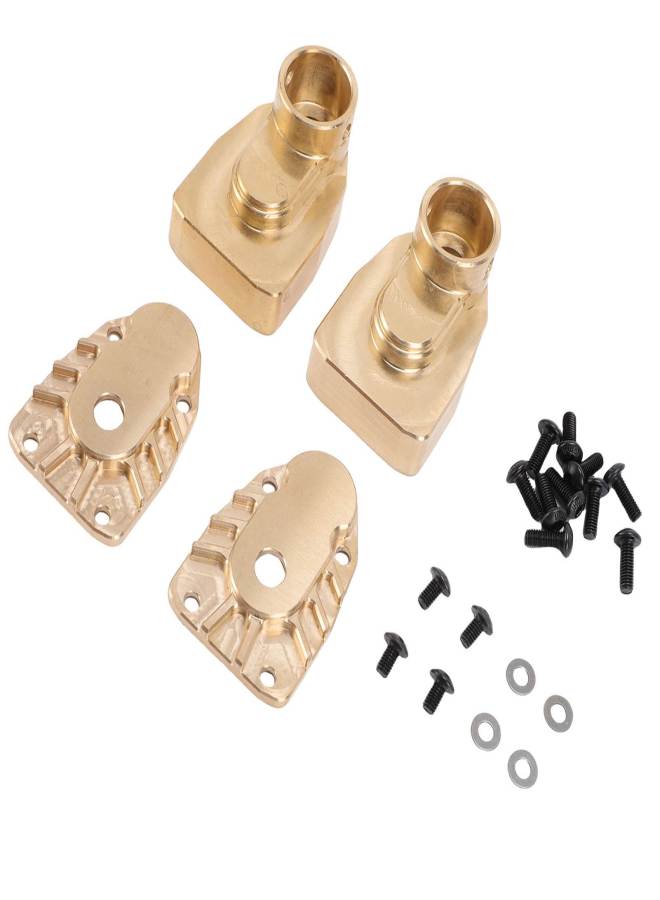 1 Pair RC Rear Axle Seat Fit for AXIAL AXP8 Gilamon 1/8 Car Replacement Set Brass - Image 5