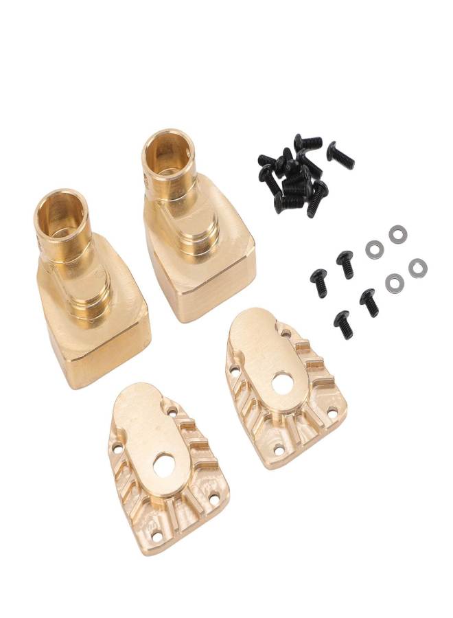 1 Pair RC Rear Axle Seat Fit for AXIAL AXP8 Gilamon 1/8 Car Replacement Set Brass - Image 4