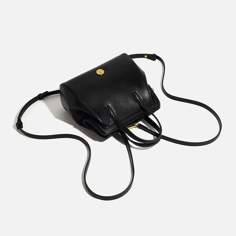 2025 Ins South Korea Retro Wax Leather Women'S Bag Niche Retro Backpack Trendy Handbag - Image 5