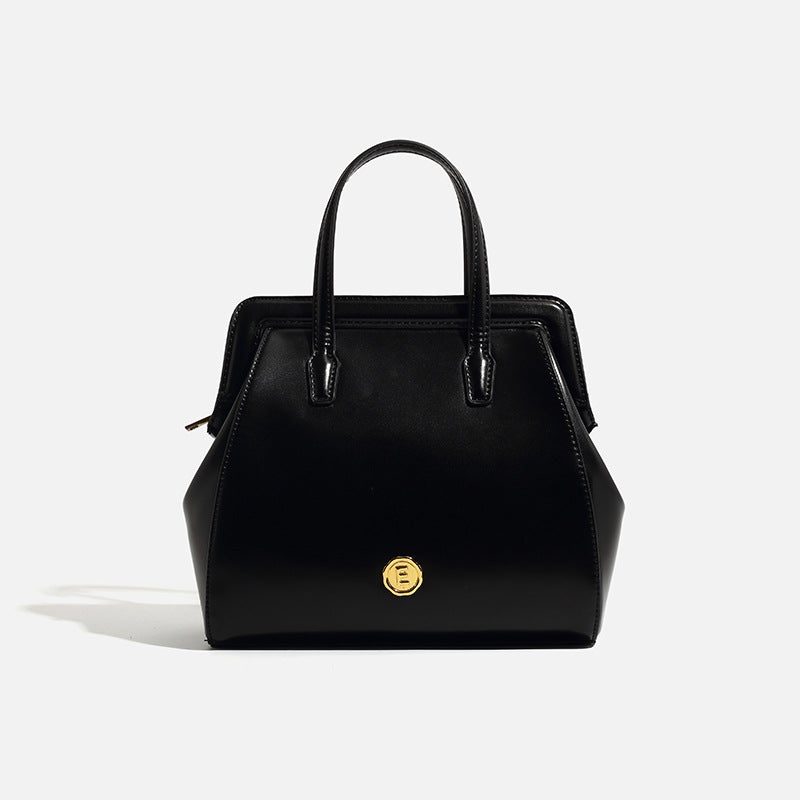 2025 Ins South Korea Retro Wax Leather Women'S Bag Niche Retro Backpack Trendy Handbag - Image 2