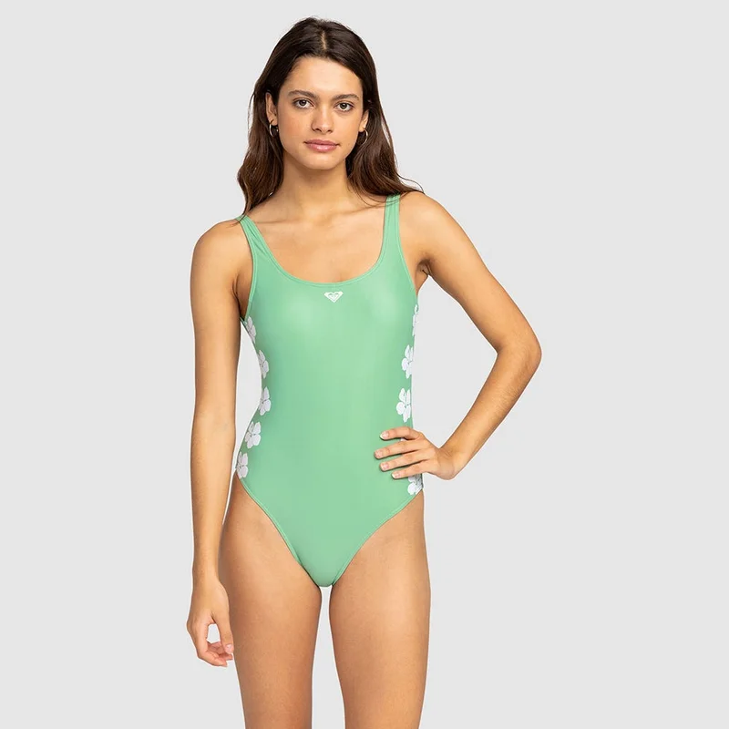 روكسي High Leg One-Piece Swimsuit - Women