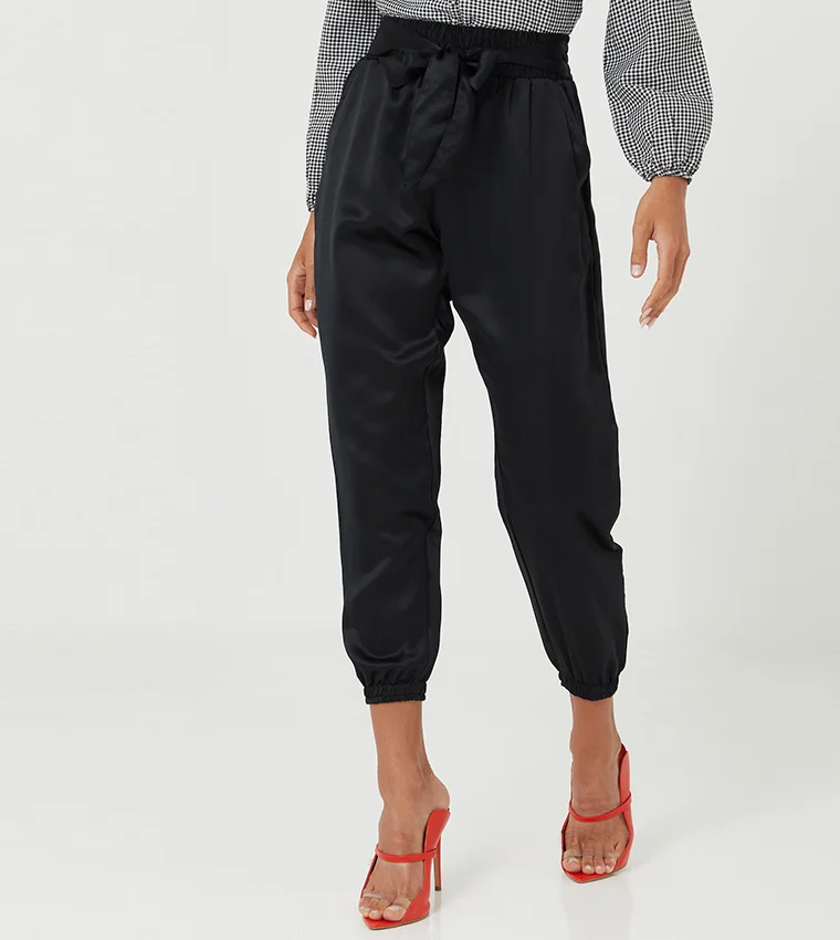 Beverly Hills Polo Club Plain Mid-Rise Jogger