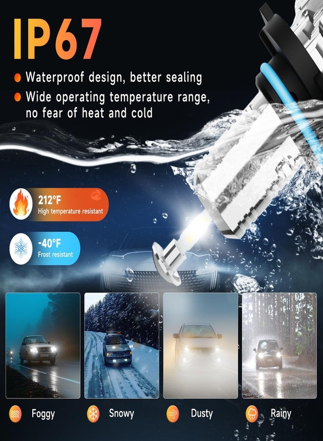 rimthin Upgraded 9005 HB3 Fog Bulbs, Real 360° Illumination Light Bulb, 30000LM Brighter Fog Lights, 6500K Cool White Fog Light Bulbs, 1:1 Design with Fan, Plug & Play, Pack of 2 - Image 5
