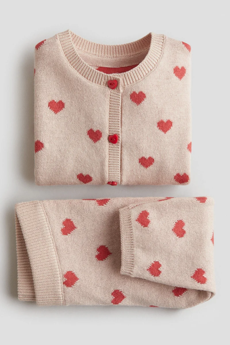 H&M 2-piece fine-knit set