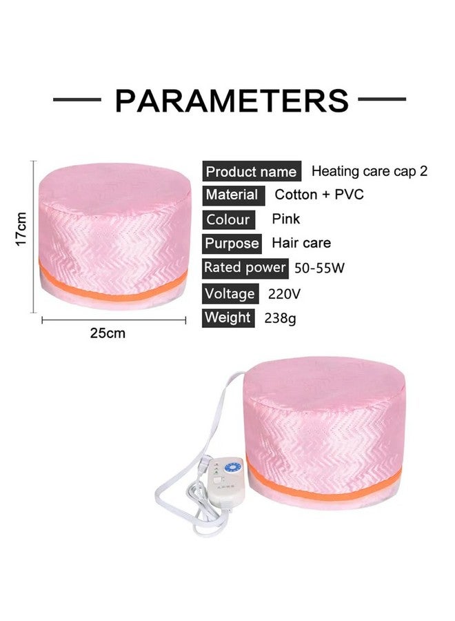 adbeni Adbeni Hair Care Thermal Head Spa Cap With Hair Wrap Towel 300GSM Combo, Nourishing Heating Cap, Spa Cap Steamer Magic Hair Warp, Super Quick-Drying, Stylish Lightweight For Women Pack Of 2  - Image 5