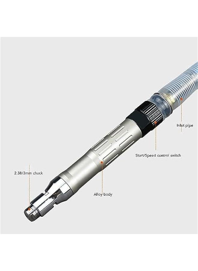 Generic - Pneumatic Engraving Pen, Pencil Die Grinder Air Tool, 1/4in 70000rpm Adjustable Air Micro Pencil Grinder Kit Polishing Machine Air Grinder Tool for Sanding, Drilling, Trimming - Image 1