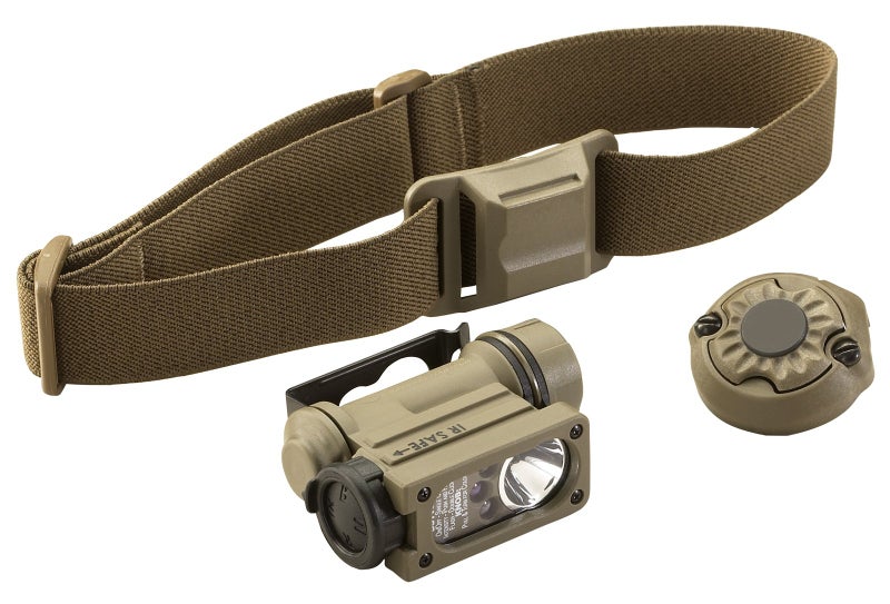 Streamlight 14512 Sidewinder 47 Lumens Compact II Military Model Angle Head Flashlight, Headstrap and Helmet Mount Kit - Image 4