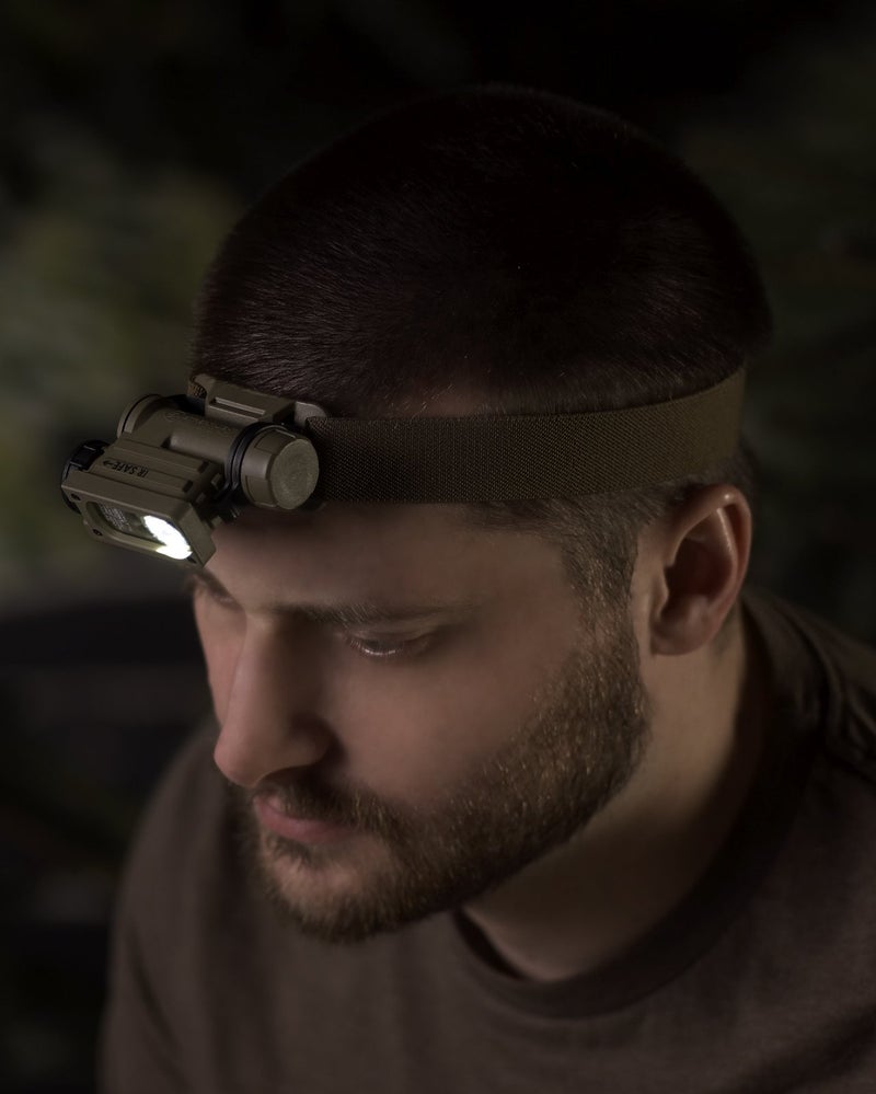 Streamlight 14512 Sidewinder 47 Lumens Compact II Military Model Angle Head Flashlight, Headstrap and Helmet Mount Kit - Image 5