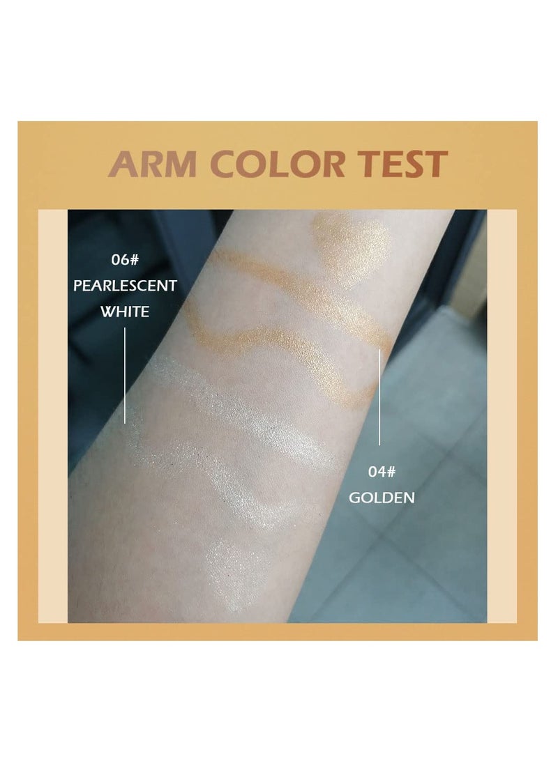 SYOSI Cream Gel Eyeliner Stick, 2Pcs Waterproof and Smudge Resistant, Easy Glide Application, Pearlescent Creamy Makeup Eyeliner for Women, Long-lasting and Versatile  - Image 5