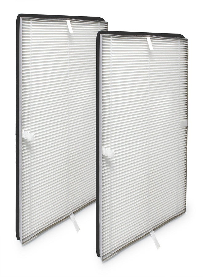 فيتي فلتر فلتر فيت - فلتران ممتازان من نوع H13 True Hepa لتنقية الهواء، متوافقان مع موديلات أجهزة تنقية الهواء من Vornado التالية: AC300، AC350، AC500، AC550، PCO200، PCO300، PCO500، PCO375DC، PCO575، رقم القطعة: MD1-0022 (فلتران) - Image 3