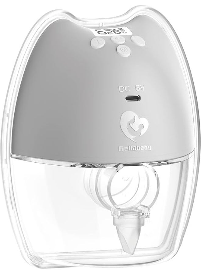 Bellababy Hands-Free Breast Pump Wearable with Storage Box, LED Display Electric Breast Pump Wireless Portable - Image 1