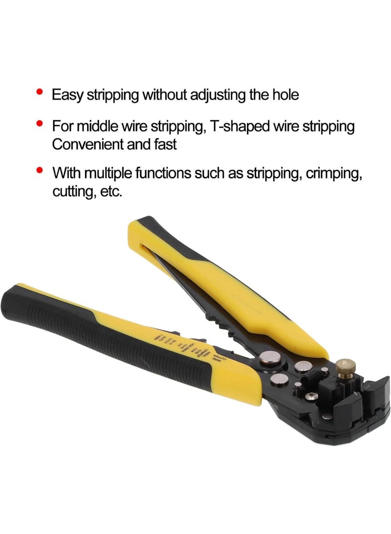 GGOOT Stripping Plier, Cable Cutter Crimping Plier Crimping Hardware Tool for Wire Cutting for Wire Stripping  - Image 3