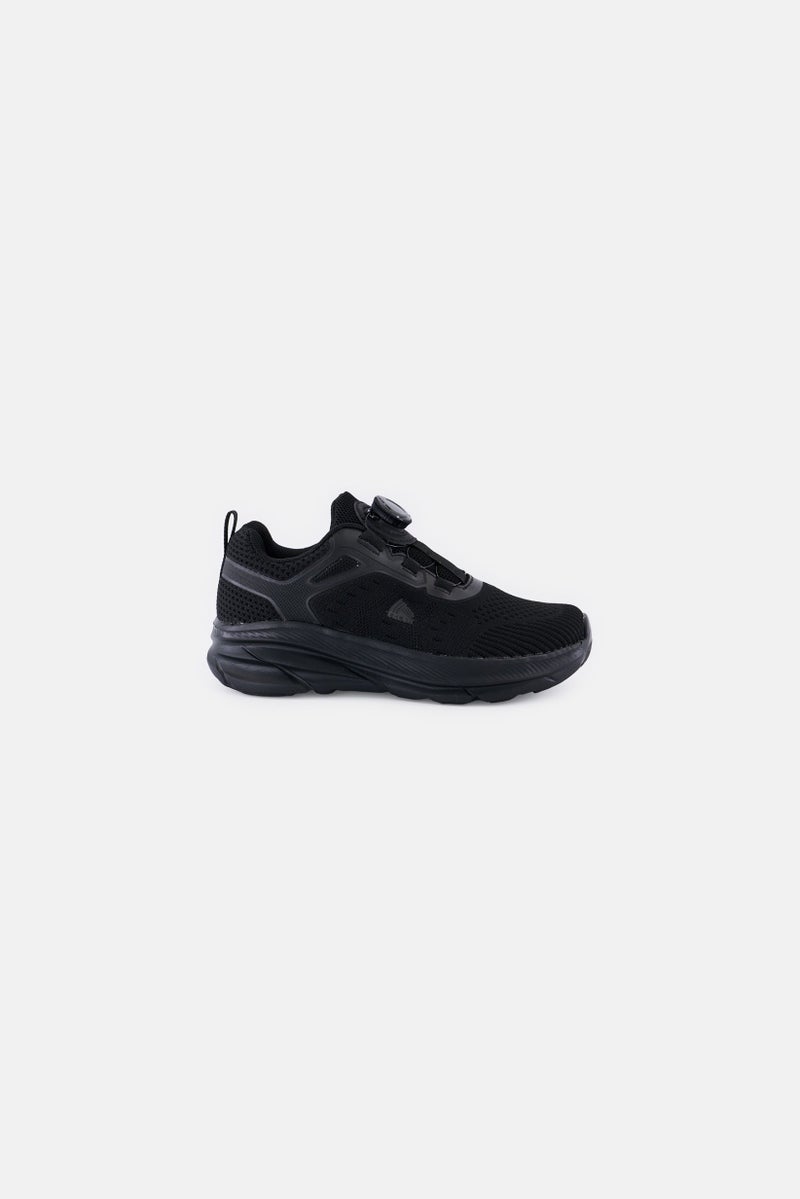 RBX Kids Boys Laces Disc Closure School Shoes, Black  - Image 3