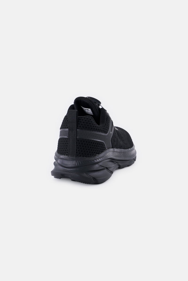 RBX Kids Boys Laces Disc Closure School Shoes, Black  - Image 2