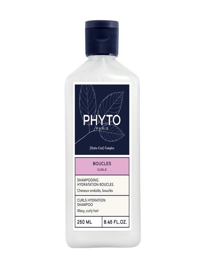 PHYTO CURLS Hydration Shampoo, Sulfate-Free, Silicone-Free, Nourishing Cleanser for Wavy & Curly Hair (2A-3A), Enhances Curl Definition & Shine, 8.45 fl oz - Image 1