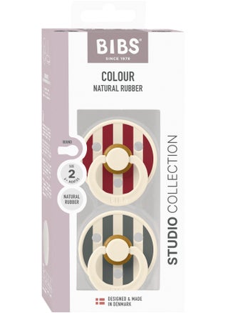 Pacifier Studio Colour 2 PACK Latex Size 2 Ruby Pine Mix - pzsku/Z68D9023EE2F19E9ABF02Z/45/_/1736424701/7d7f9dcf-5e98-4418-a0bb-4575c5acfdc2