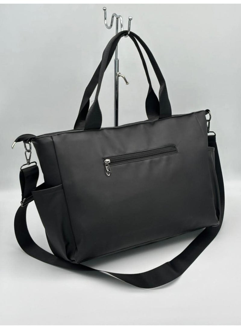 TOTE Bag waterproof , Women's Fashion Casual Versatile Multi-Pocket Rectangular Purse Suitable For Daily Use, Shopping, Commute, Shoulder Bag With Zipper Closure, Lightweight & Foldable Cloth Bag - Image 2