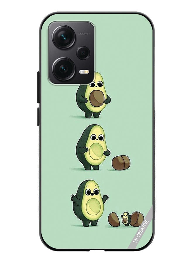 VR CREATIVE Protective Case Cover For Xiaomi Redmi Note 12 Discovery Avacoda Design Multicolour - Image 1