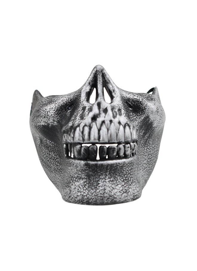 Generic - 1 Piece Halloween Masquerade Mask Skull Skeleton Mask Half Face Skeleton Skull Masks For Party - Image 1