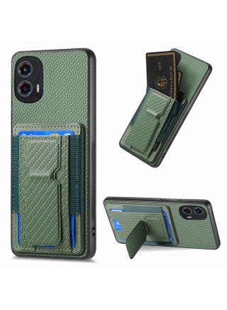 Case For Motorola Moto G 5G 2024 4G Carbon Fiber Fold Stand Elastic Card Bag Phone Case - pzsku/Z68D93374A6676930E131Z/45/1744724325/b99bb171-e970-400d-aee9-5856e436ad94