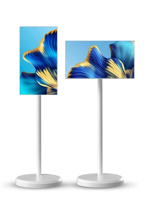 TakTik Portable 21.5" LCD Touch Floor Screen with Adjustable Stand – Interactive Display for Events, Retail & Presentations