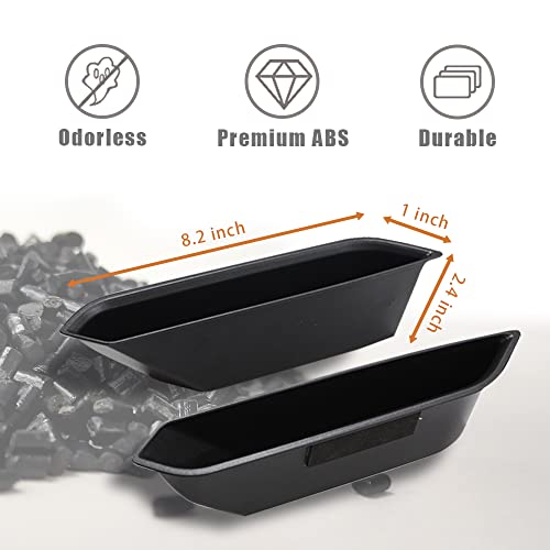 TripleAliners for Bronco 2021-2024 Door Handle Storage Organizer Inner Tray Phone Pocket Insert Box 2PCS Compatible with Bronco 2021 2022 2023 2024(Door Handle Storage Box) - Image 2