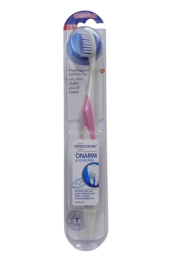 Extra Soft Multi-colored Toothbrush