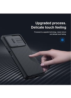 نيلكين حافظة واقية لهاتف Xiaomi 13T Pro 5G، إطار وسائد هوائية مقاومة للصدمات من مادة TPU مع غطاء منزلق لحماية عدسة الكاميرا، غطاء خلفي للهاتف المحمول مضاد لبصمات الأصابع من البولي كربونات، لحافظات هواتف Xiao  - Image 5