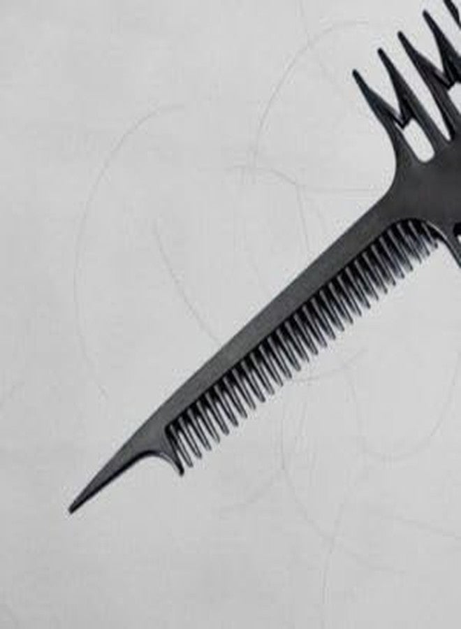 Onward Multi-Function Hairdressing Tools Comb Highlight Dyeing Barber Sectioning Detangling Comb Hair Coloring Comb 3 in 1 Hair Dyeing Double Side Separating Sectioning Comb Hair Cutting Comb pack of 1 - Image 4