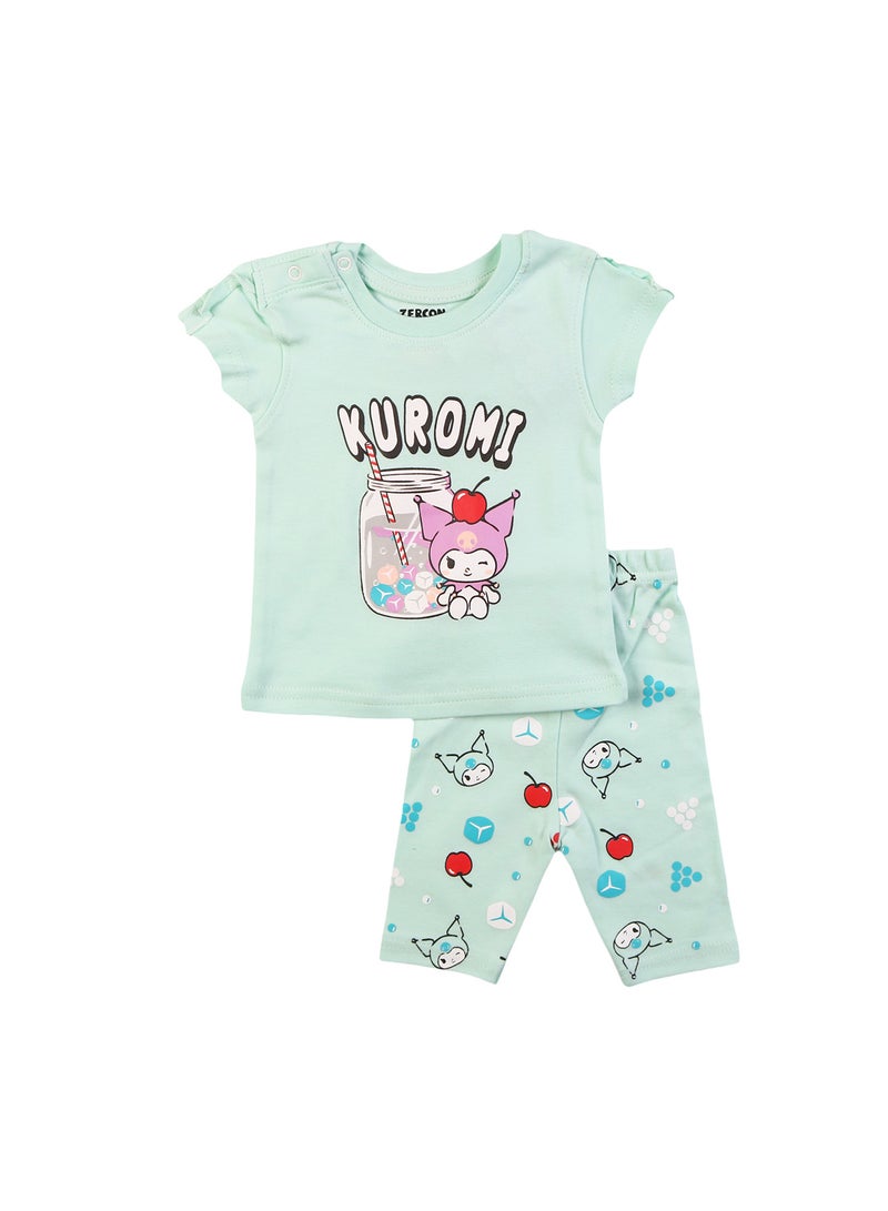 Zercon Summer Pajama Set for Newborn Babies  6340 - Image 1