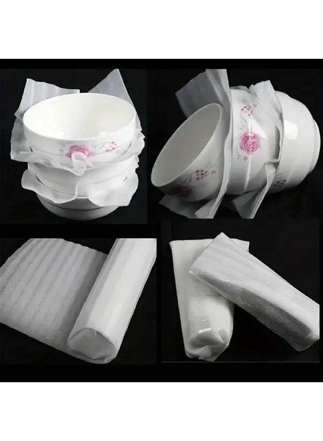 100pcs Reusable Foam Bags 9.84x11.81 Inch Durable PE Protective Packaging For Cups Plates Ceramics Shipping Storage - Image 2