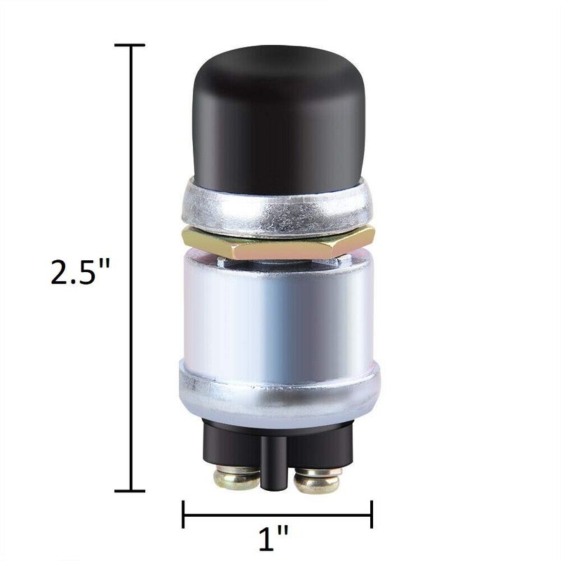 AA 12V 50A Waterproof Switch Push Button Cars Boat Track Horn Engine Start Starter - Image 1