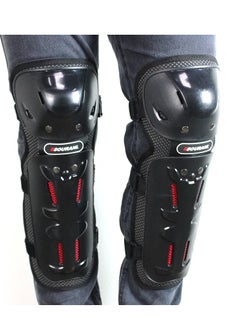 Generic Motorcycle Knee and Elbow Pad Guard Motorbike Motocross Rider Racing Sports Elbow and Knee Shin Impact Protector Protective Pad Gear  - Image 3